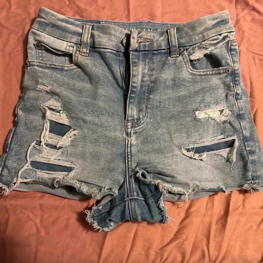 American Eagle (AE) Ne(x)t Level denim shorts